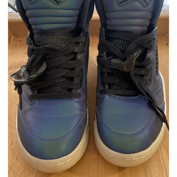 Nike Air Jordan 5 Retro Oil Grey Sneakers Womens Size 8.5 High Top CD2722-001 - Picture 7 of 16